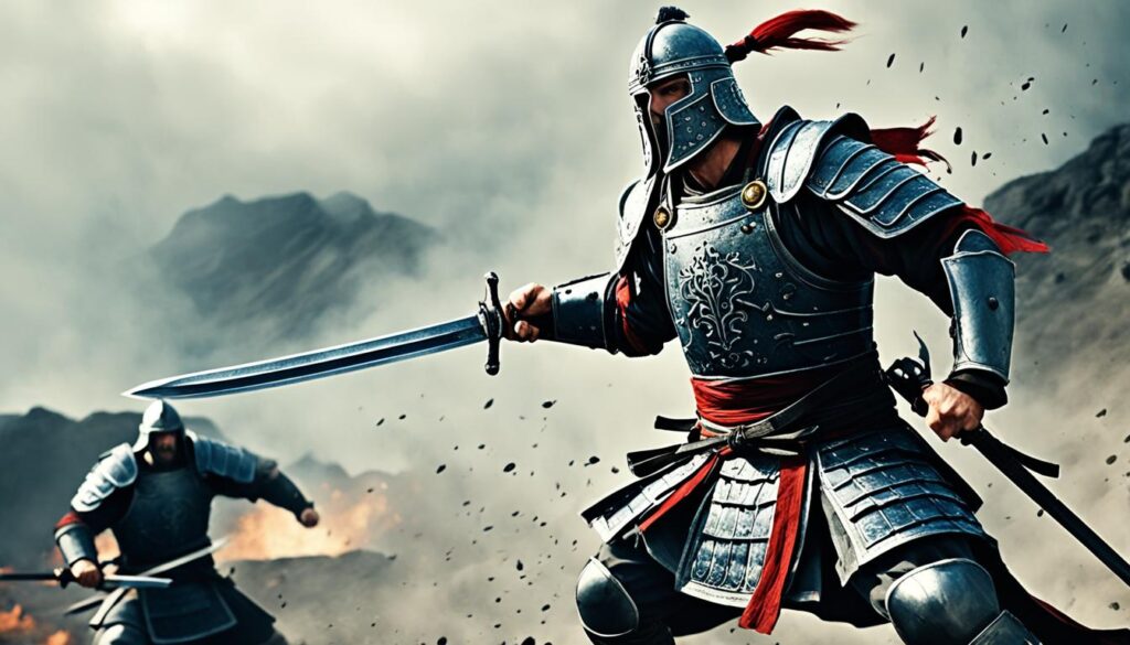 Sword War Golok in Traditional Warfare